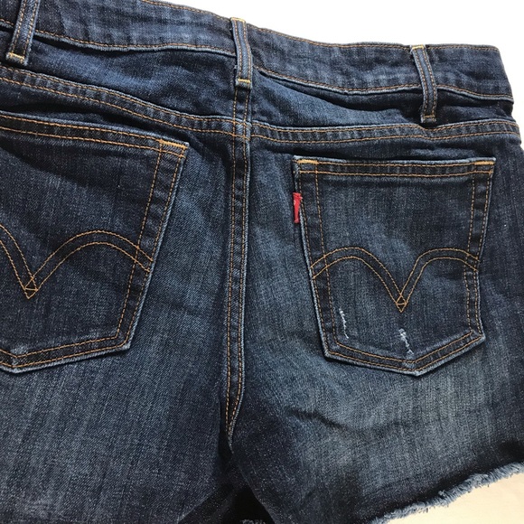 Levi’s original jeans shorts slightly distressed - Picture 5 of 8